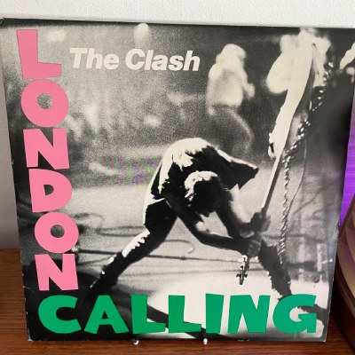 the Clash London Calling original UK pressing double vinyl LP release