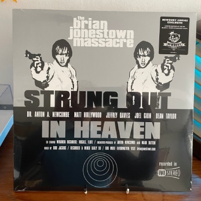 New Arrivals Beat Too Keep Records Mortehoe, Woolacombe. The Brian Jonestown Massacre Strung Out In Heaven 2019 limited edition of 500 copies U.S.A. black and white starburst coloured vinyl.